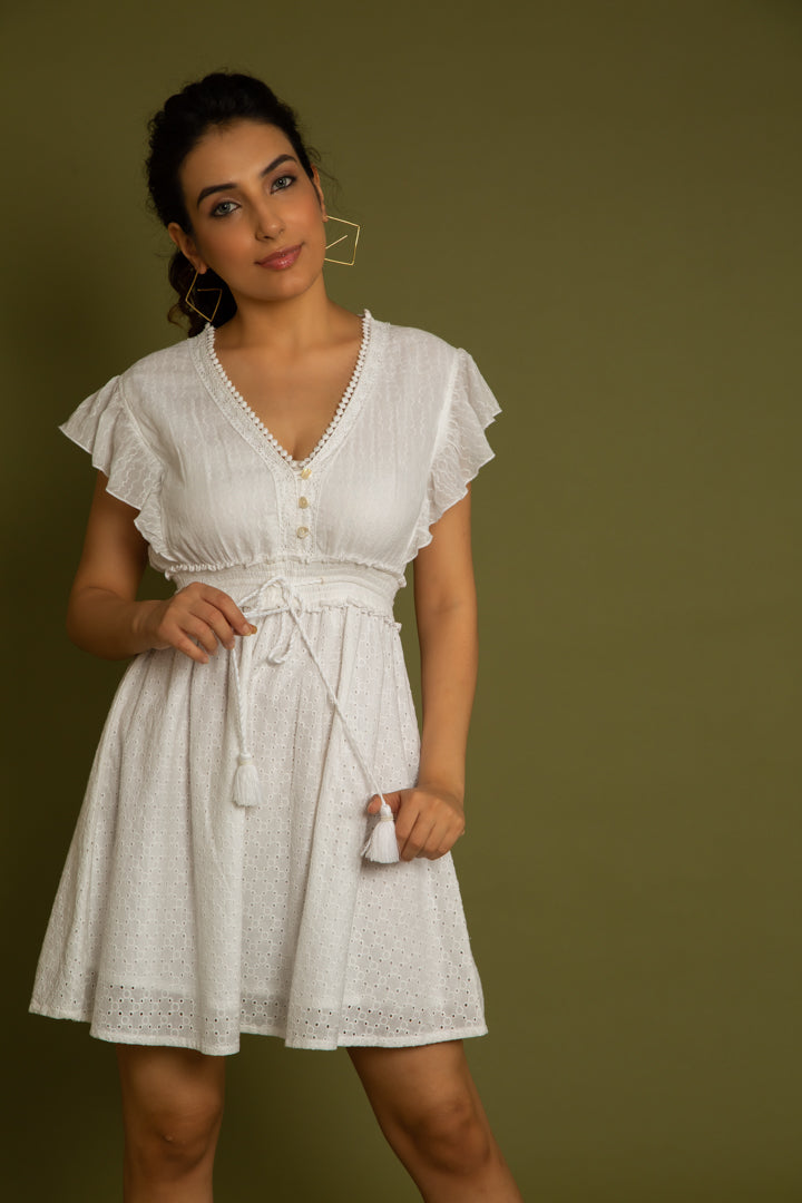 The Granada Button Down Dress by Label Reyya - view 6