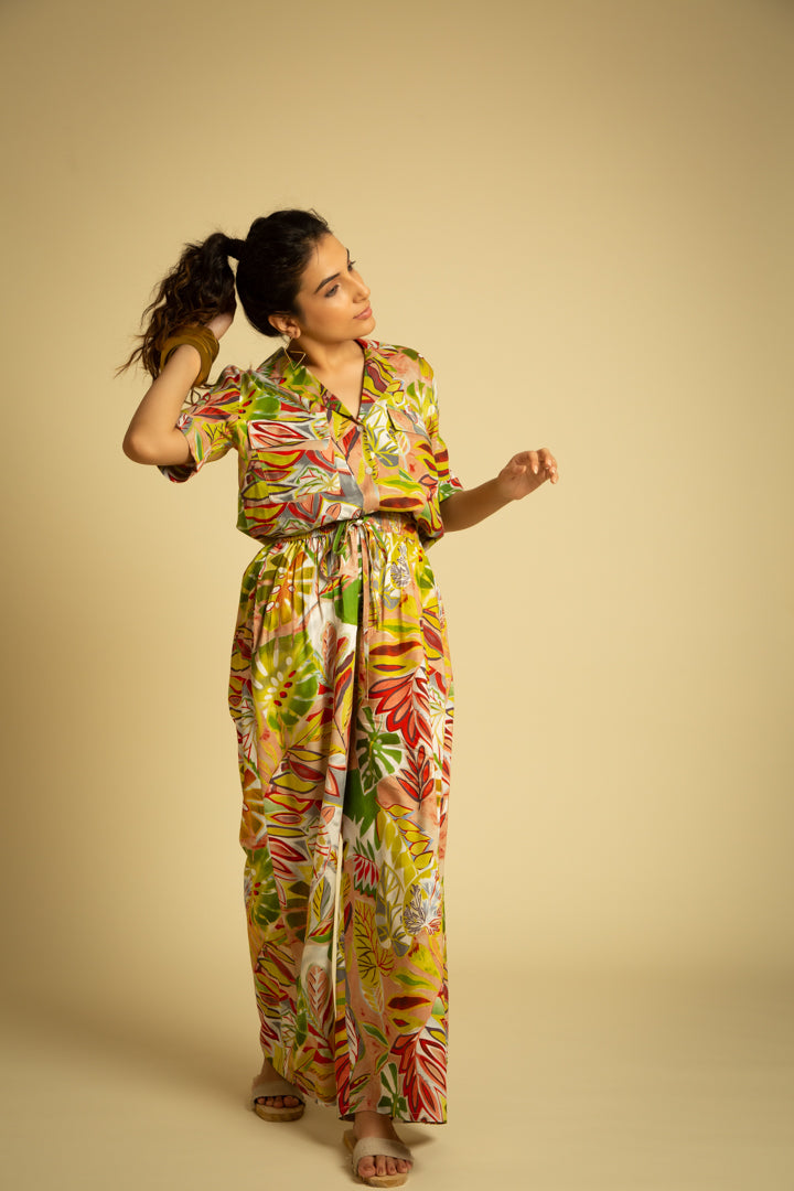 The Sardinia Printed Co-Ord Set by Label Reyya - view 4