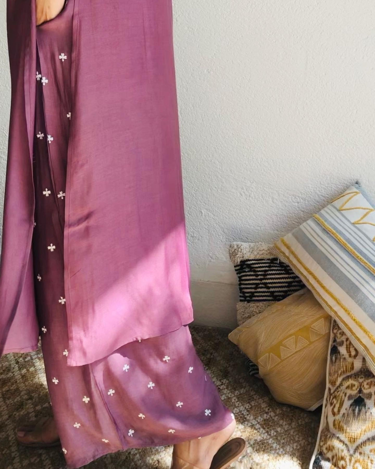 Purple Cord Set (Set of Two) by Kapraaha - view 4