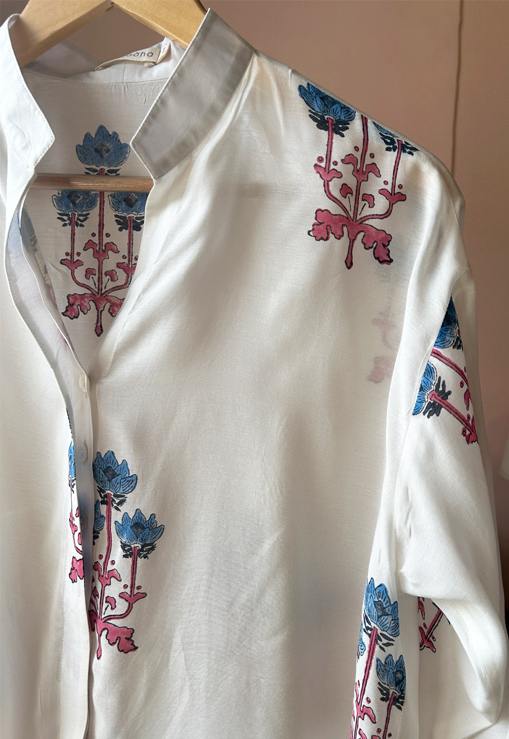 Mughal White Muslin (Shirt only) by Kapraaha - view 3