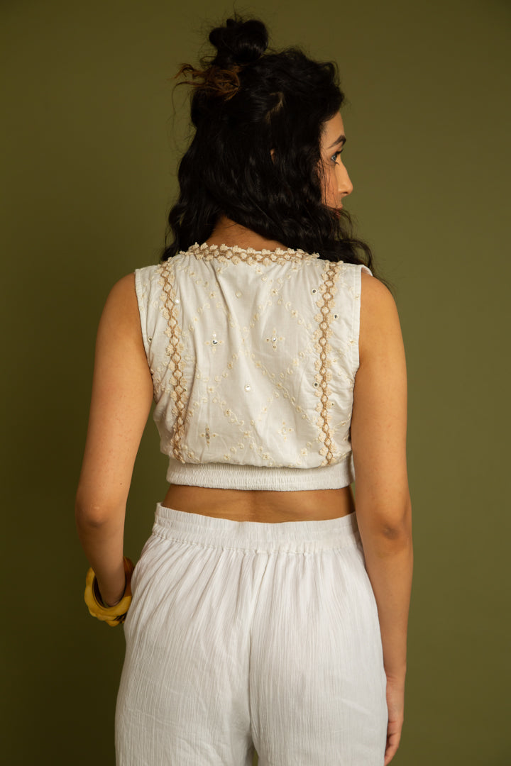 The Mallorca Co-Ord Set — Off White
