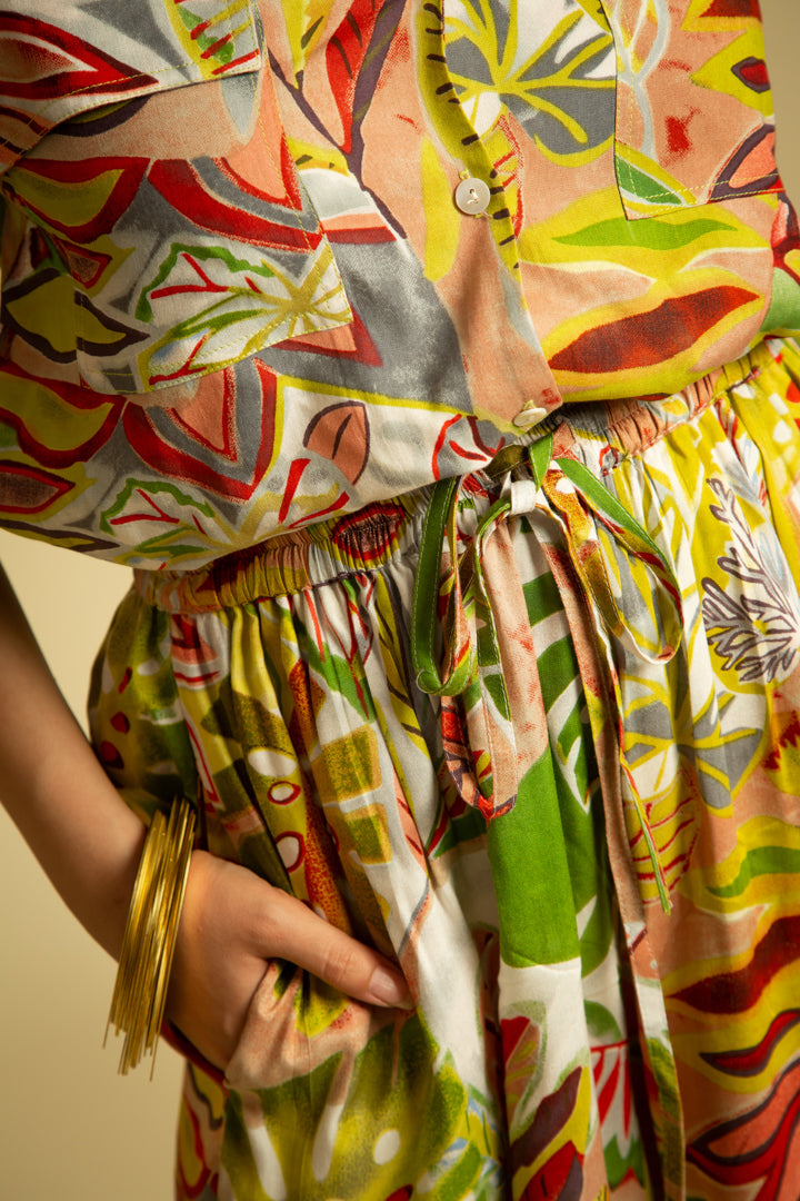 The Sardinia Printed Co-Ord Set — Multi