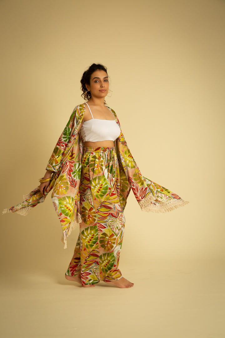 The Sardinian Tropical Co-Ord Set by Label Reyya - view 5
