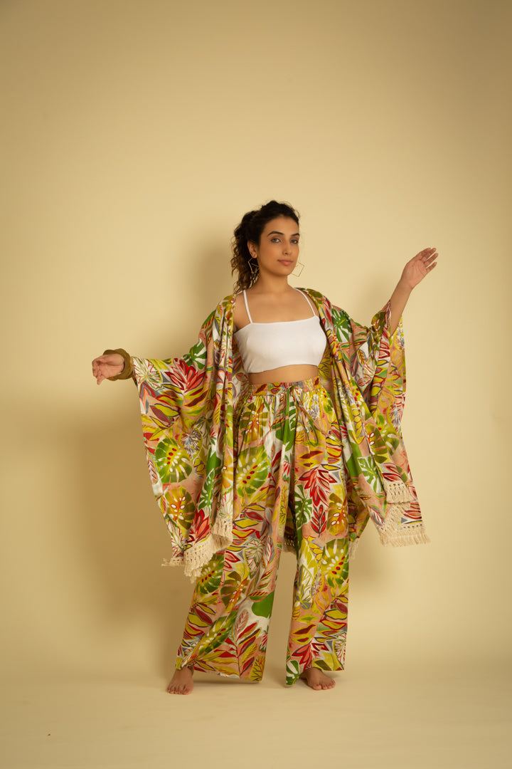 The Sardinian Tropical Co-Ord Set by Label Reyya - view 4