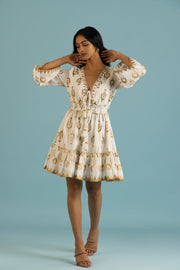 Melisa Boho Flare-Sleeved Summer Dress by Label Reyya - view 1